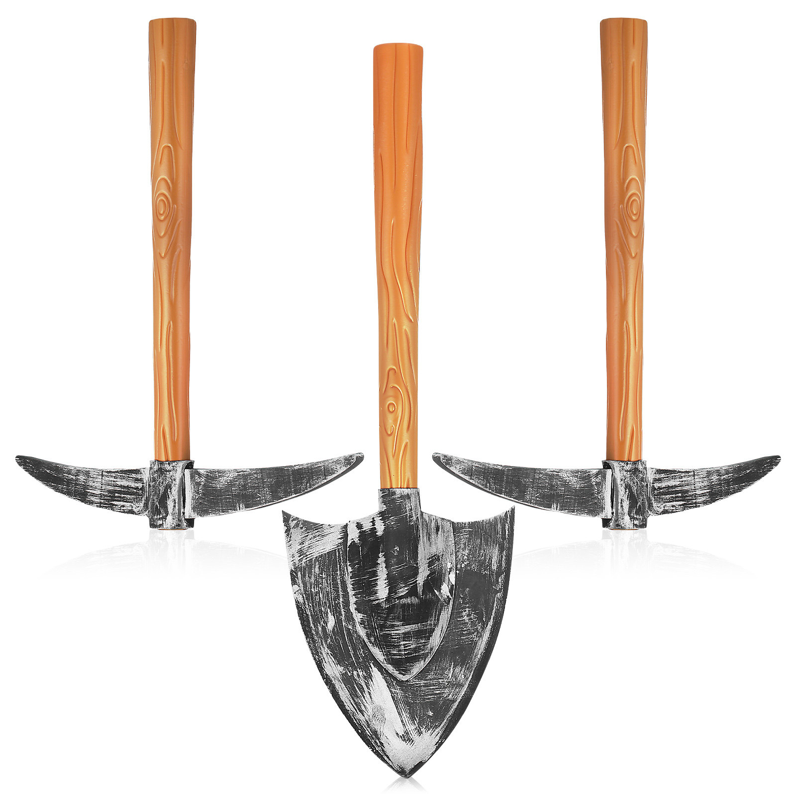 Cosplay Prop Foam - 1 Set Alat Peraga Pickaxe Busa