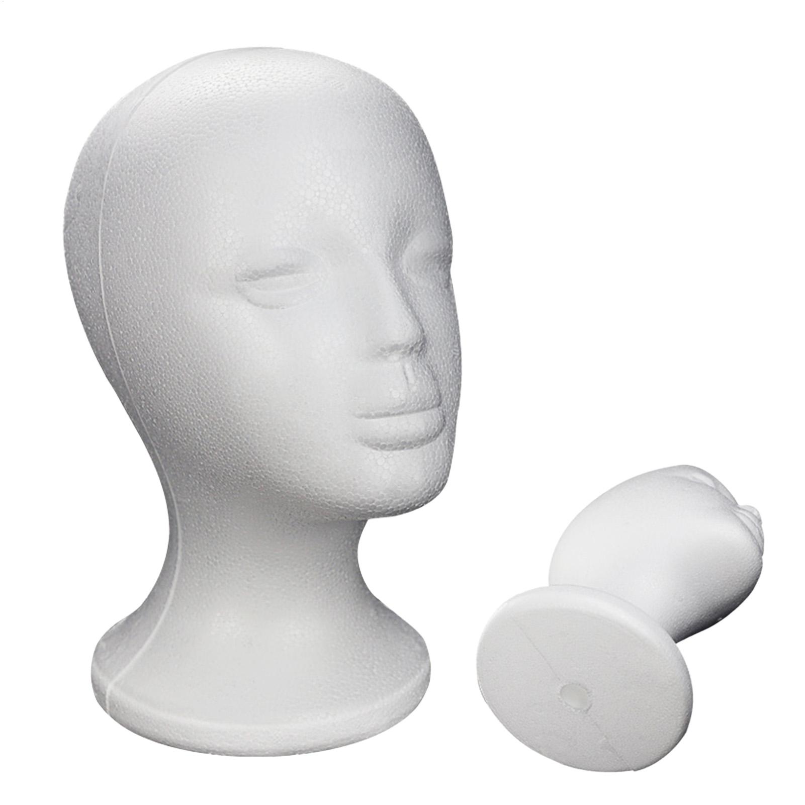 Cosplay Prop Foam - Kepala Manekin Busa Model Wanita untuk