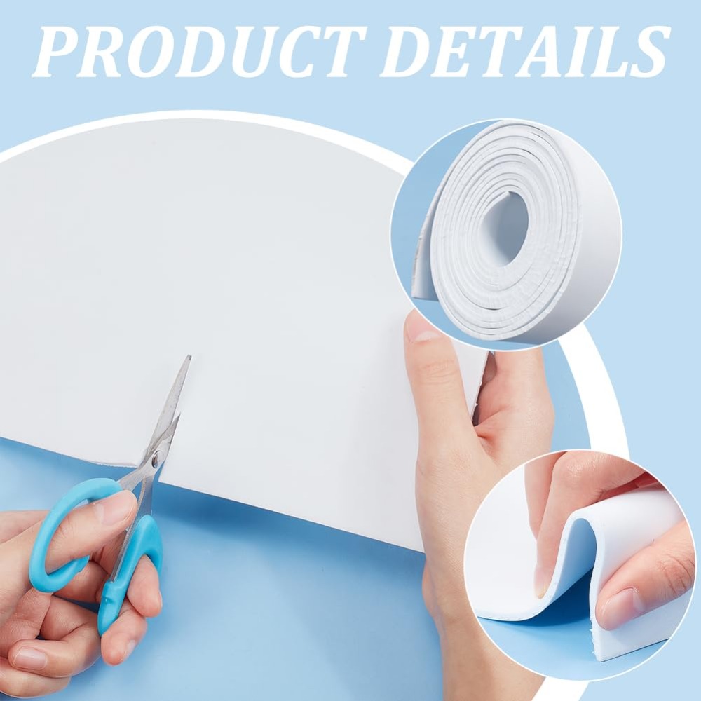 Gulungan Busa EVA Perekat Untu - Craft Foam Roll ulasan dan harga