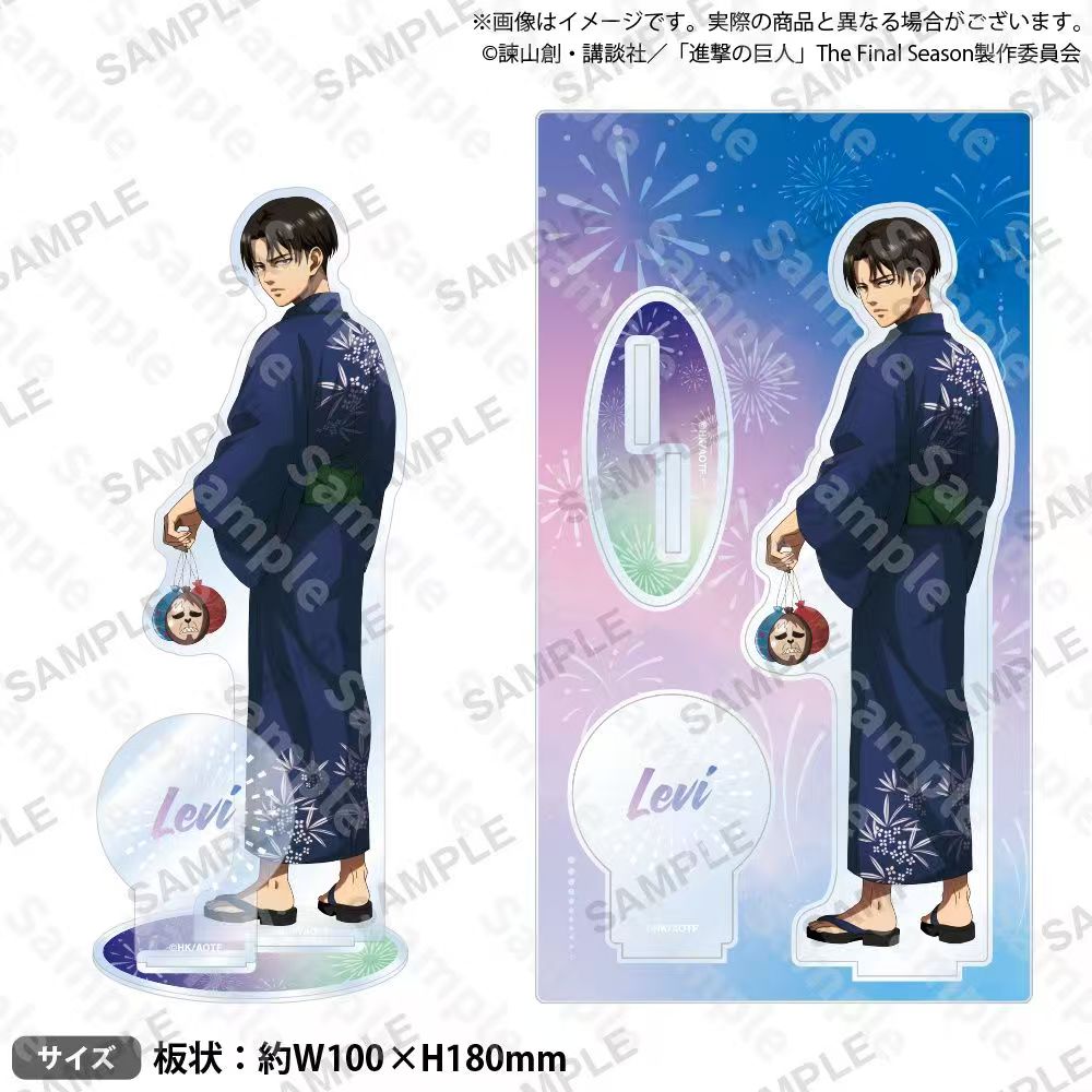 Figur Akrilik Levi dari Attack - Cosplay Prop ulasan dan harga