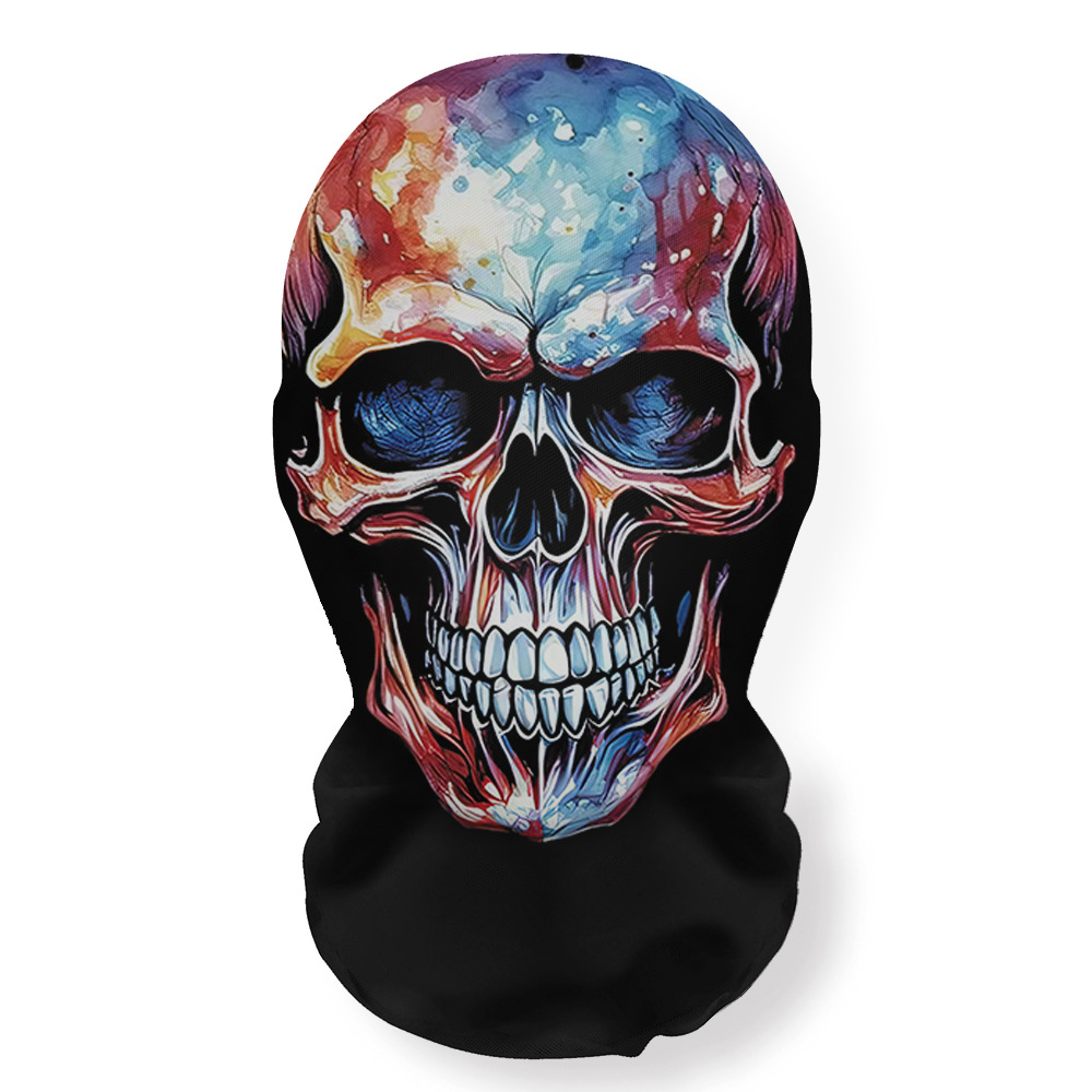 Topeng Halloween Motif Tengkor - Cosplay Prop Patterns ulasan dan harga