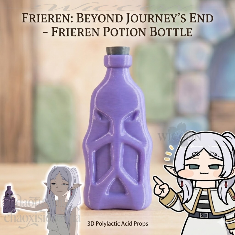 Botol Ramuan Frieren 3D Akseso - Frieren Cosplay Prop ulasan dan harga